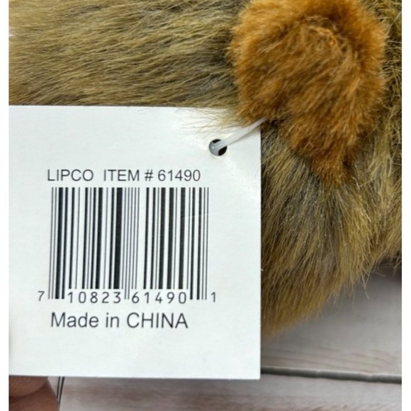 Legends Fuzzy Friends Beaver Brown 9" Plush Stuffed Animal River Pond - Picture 8 of 8